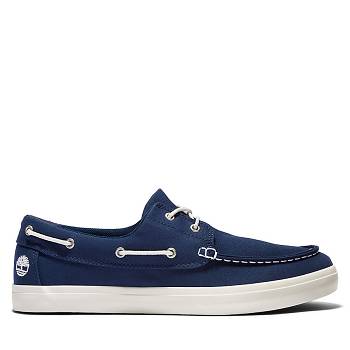 Timberland Férfi Union Wharf 2-Eye Slip On Sötétkék